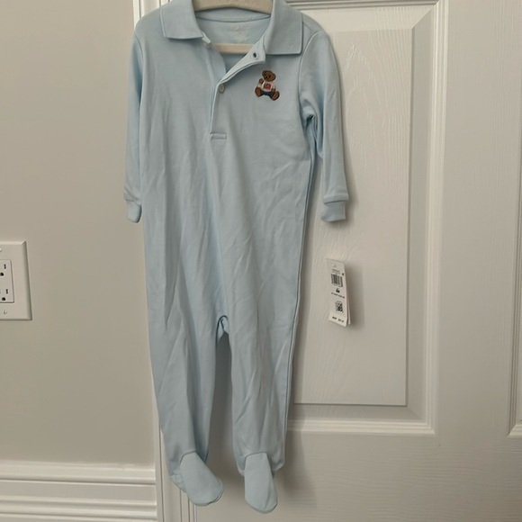 Never Worn Ralph Lauren 9 Month Footie Pajamas/Outfit